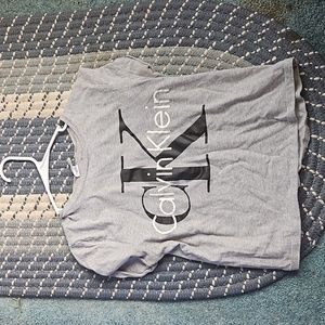 Size medium grey Calvin Klein t shirt